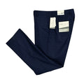 Perry Ellis Portfolio Pant Men's 36"x34" Modern Fit Flat Front Passion Blue