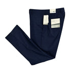Perry Ellis Portfolio Pant Men's 36"x34" Modern Fit Flat Front Passion Blue