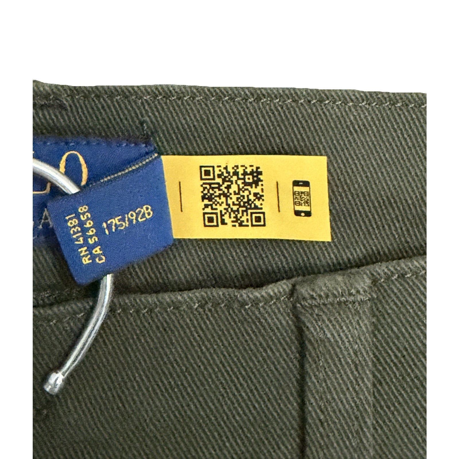 Polo Ralph Lauren Jeans Men's 36"x32" Sullivan Slim 1967 Stretch Olive
