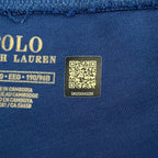 Polo Ralph Lauren Shorts Men's XXL Fleece Athletic Shorts Drawstring Blue