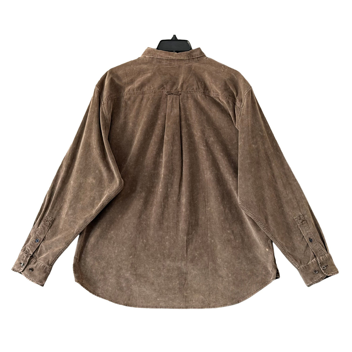 Tommy Bahama Corduroy Shirt Men's XXL Coastline Cord Sun Fade Brownstone
