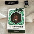 Murano Sweater Men's XL In the Ferns Collection Fuzzy Johnny Sweater Ecru