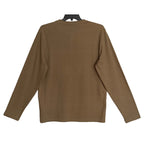 Psycho Bunny Henley T-Shirt Men's XL Long Sleeve Chest Pocket Dusky Green