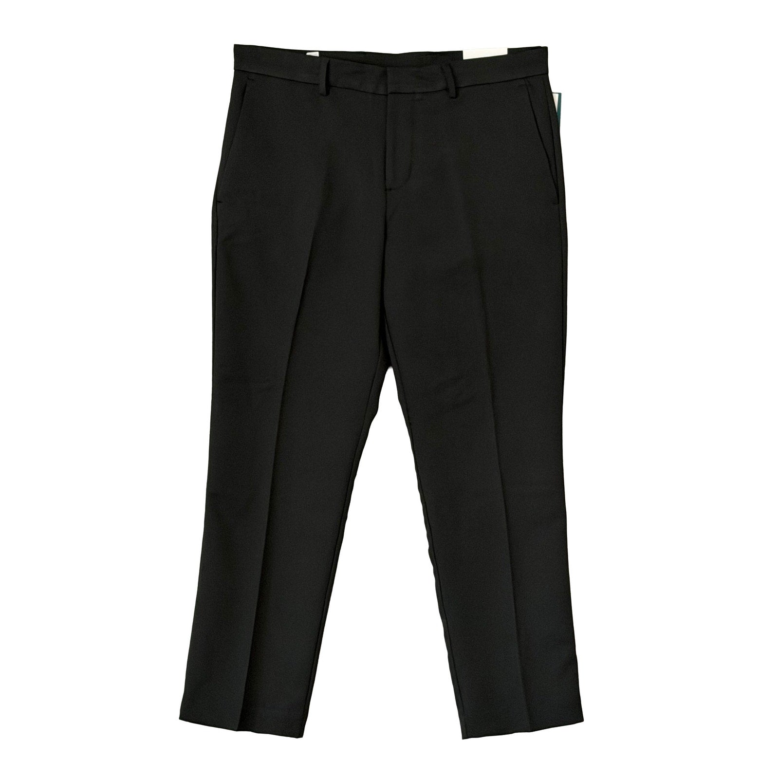 Perry Ellis Portfolio Pants Men's 33"x29" Dress Pants Modern Fit Caviar
