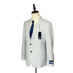 Nautica Sport Coat Men's 42 Regular Modern Fit Active Stretch Lt Blue