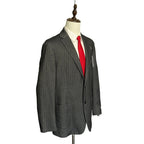 Michael Kors Sport Coat Men's 46 Long Classic Fit Charcoal Herringbone