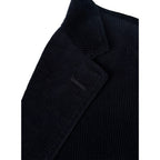 Polo Ralph Lauren Men's 48 Long Modern Fit Stretch Corduroy Jacket Navy Blue