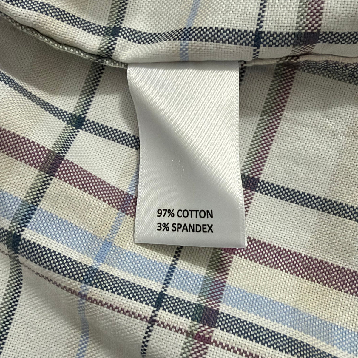 Daniel Cremieux Dress Shirt Men's XLT Big & Tall Button-Down Stretch Check