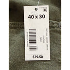 Daniel Cremieux Premium Denim Pants Men's 40"x30" Straight Fit Olive Green