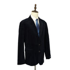 Polo Ralph Lauren Men's 48 Long Modern Fit Stretch Corduroy Jacket Navy Blue