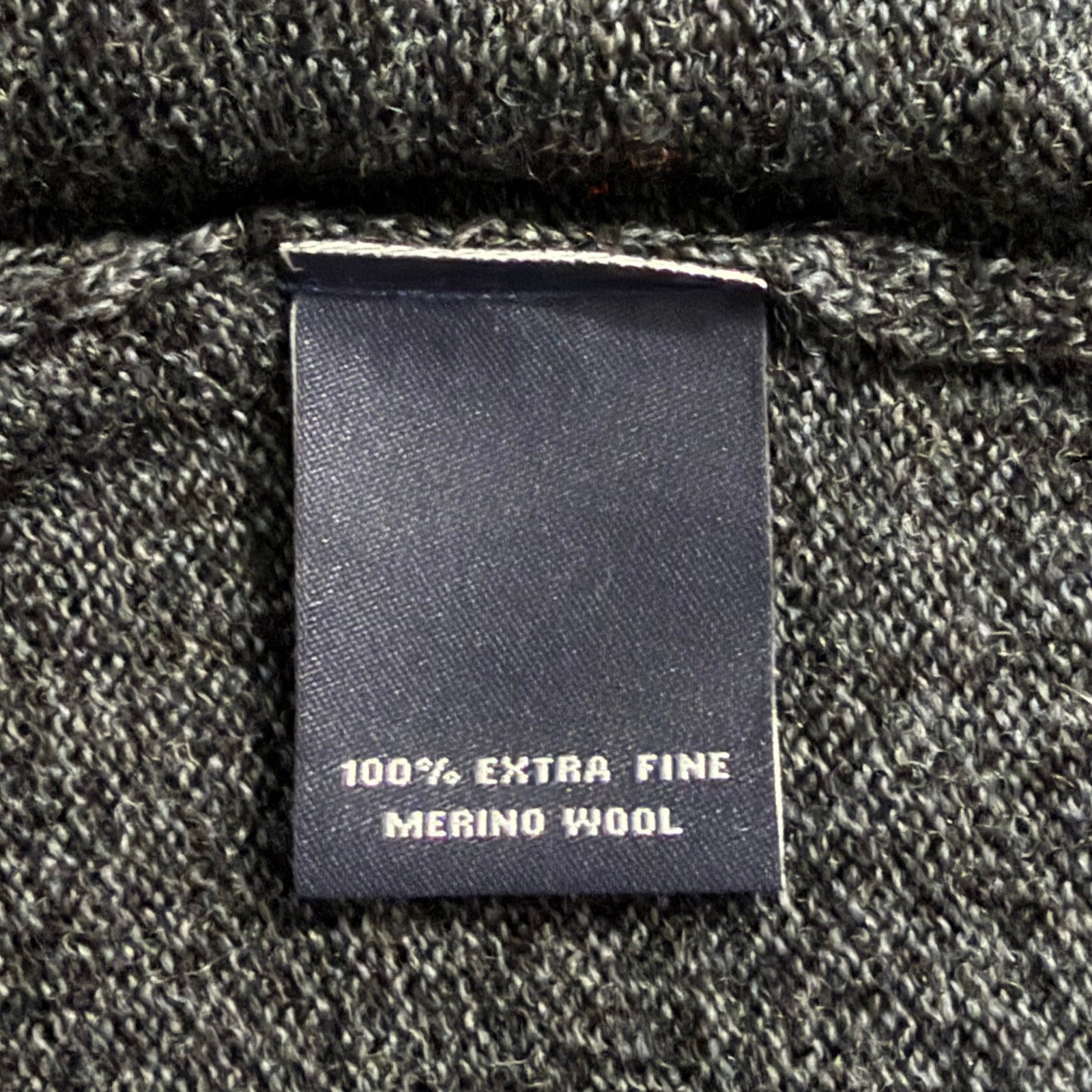 Hart Schaffner Marx Sweater Vest Men's 2XB Big & Tall Wool Charcoal Heather