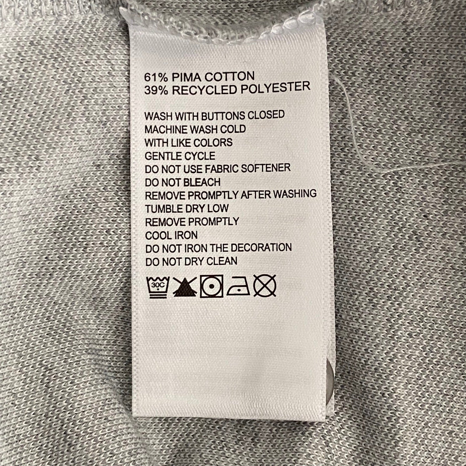 Tommy Bahama Polo Shirt Men's 3XL Island Zone Pima Cotton Gray Heather