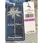 Tommy Bahama Shirt Men's XXL Canyon Beach Flannel Smoke Grey Plaid