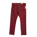 Polo Ralph Lauren Pants Men's 36T"x36" Varick Slim Straight 5-Pocket Red