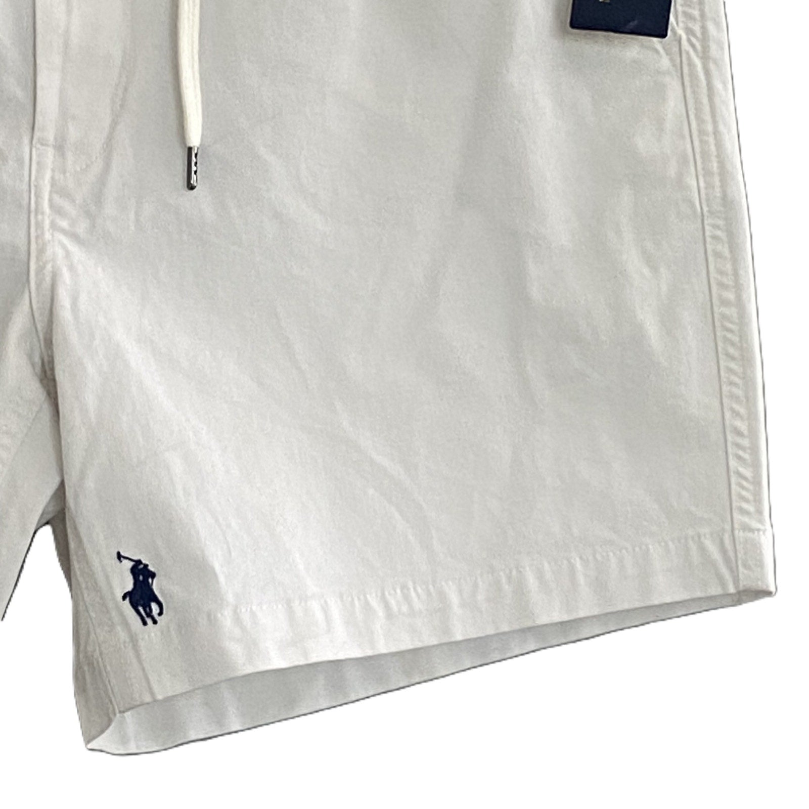 Polo Ralph Lauren Shorts Men's XL Stretch Classic Fit Drawstring Waist White