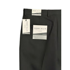 Perry Ellis Portfolio Pants Men's 34"x34" Dress Pants Modern Fit Charcoal