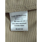 Mizzen+Main Shorts Men's XXL Deck Short Straight Fit Stretch Khaki Solid