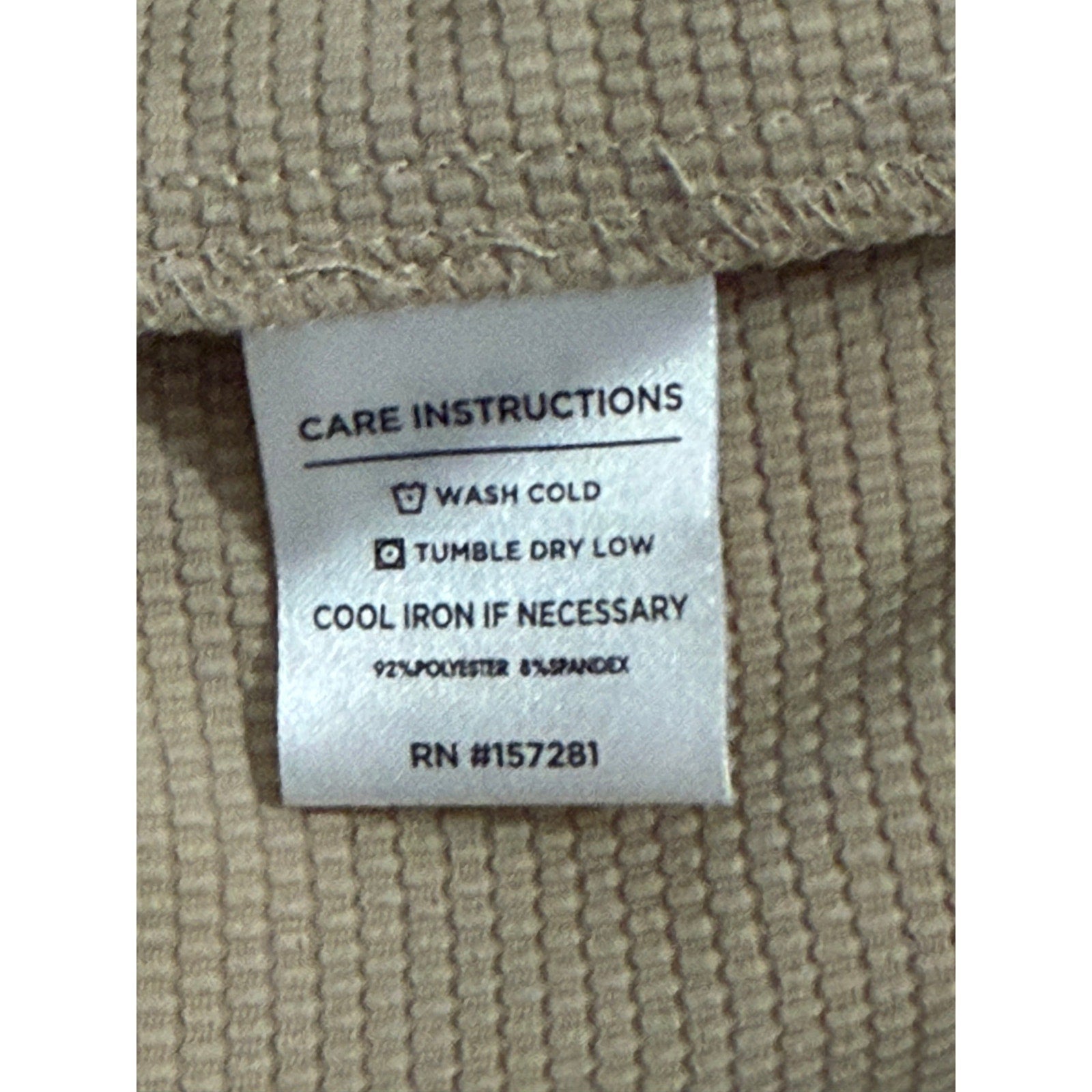 Mizzen+Main Shorts Men's XXL Deck Short Straight Fit Stretch Khaki Solid