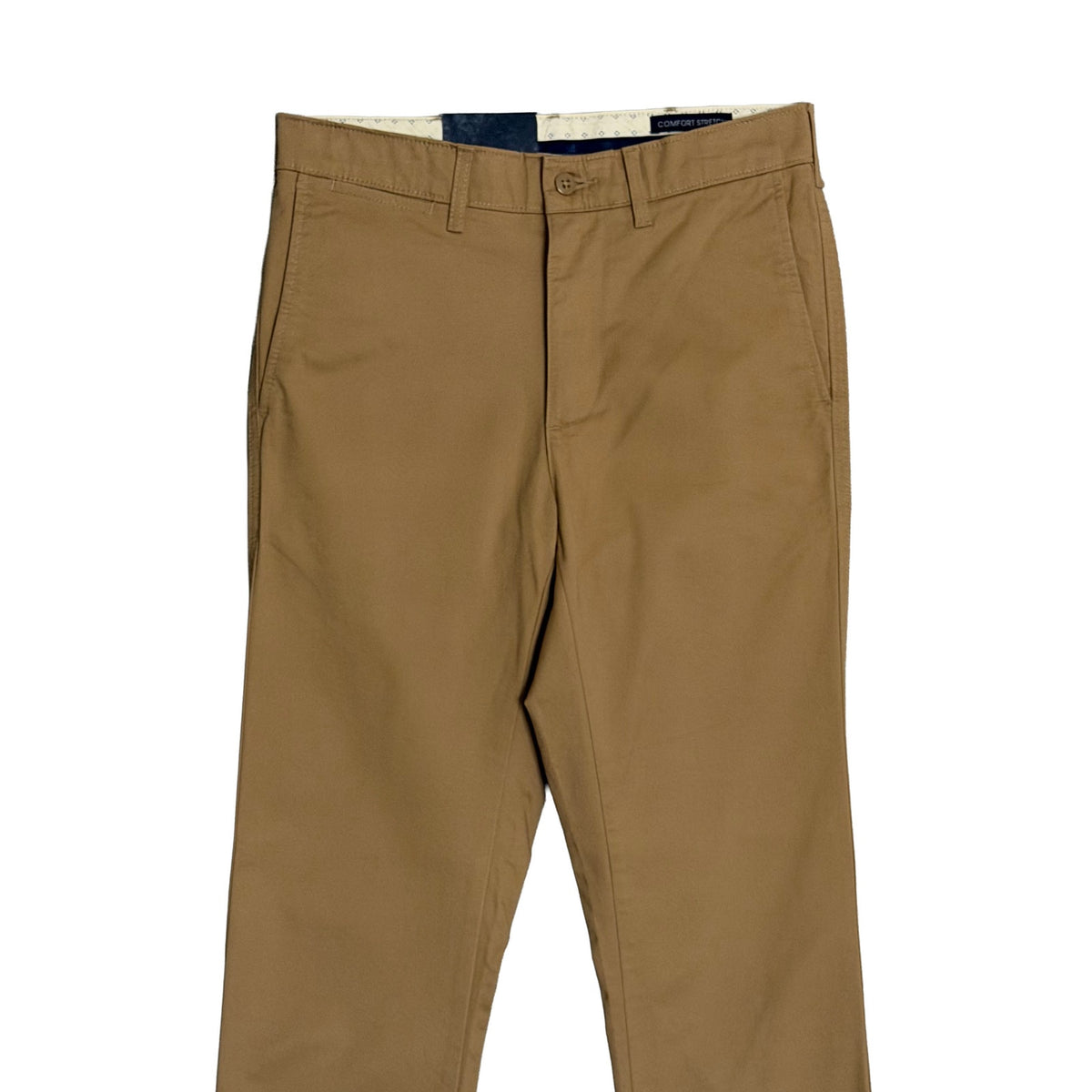 Daniel Cremieux Slim Fit Chino Men's 28"x30" Comfort Stretch Tapered Leg Tan