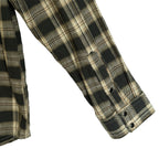 AG Los Angeles Shirt Men's XL Classic Fit Huston Western Charcoal Plaid