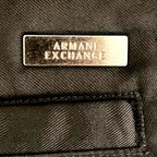 Armani Exchange Shorts Men's 36W Black Camo Lyocell Shorts 9" Inseam