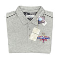 Tommy Bahama Men's XL Texas Rangers 2023 World Series Polo Pima Cotton Grey