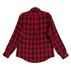 Polo Ralph Lauren Men's XL Classic Fit Cotton Flannel Shirt Red Black Check
