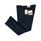 Perry Ellis Portfolio Pants Men's 36"x32" Modern Fit Dress Pants Mood Indigo