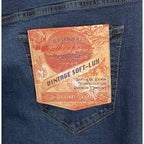 Weatherproof Vintage Men's 40x34 Slim Fit Vintage Soft-Lux Blue Denim Jeans
