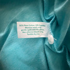 Criquet Men's XL Pocket Polo Shirt Pima Cotton Stretch Teal Mirco