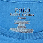 Polo Ralph Lauren T-Shirt Men's Medium "Polo Beach Club" Crew Neck Blue
