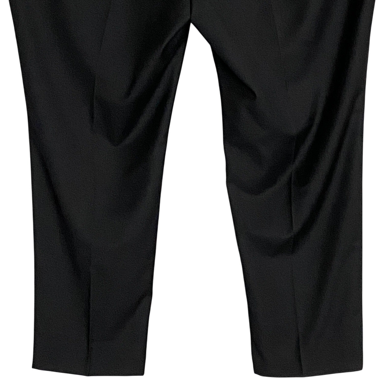 Lauren Ralph Lauren Men's 46x30 Classic Fit Suit Trouser Stretch Solid Black