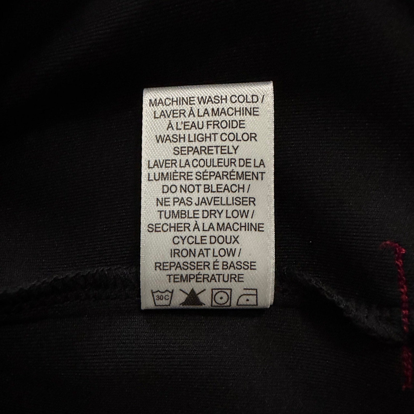 Daniel Buchler T-Shirt Men's Small Crew Neck Long Sleeve Stretch Solid Black