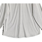 Michael Kors Dress Shirt Men's XXL Slim Fit Long Sleeve Stretch White Geo