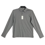 Daniel Cremieux Men's XXL Long Sleeve Polo Pima Cotton Navy Heather