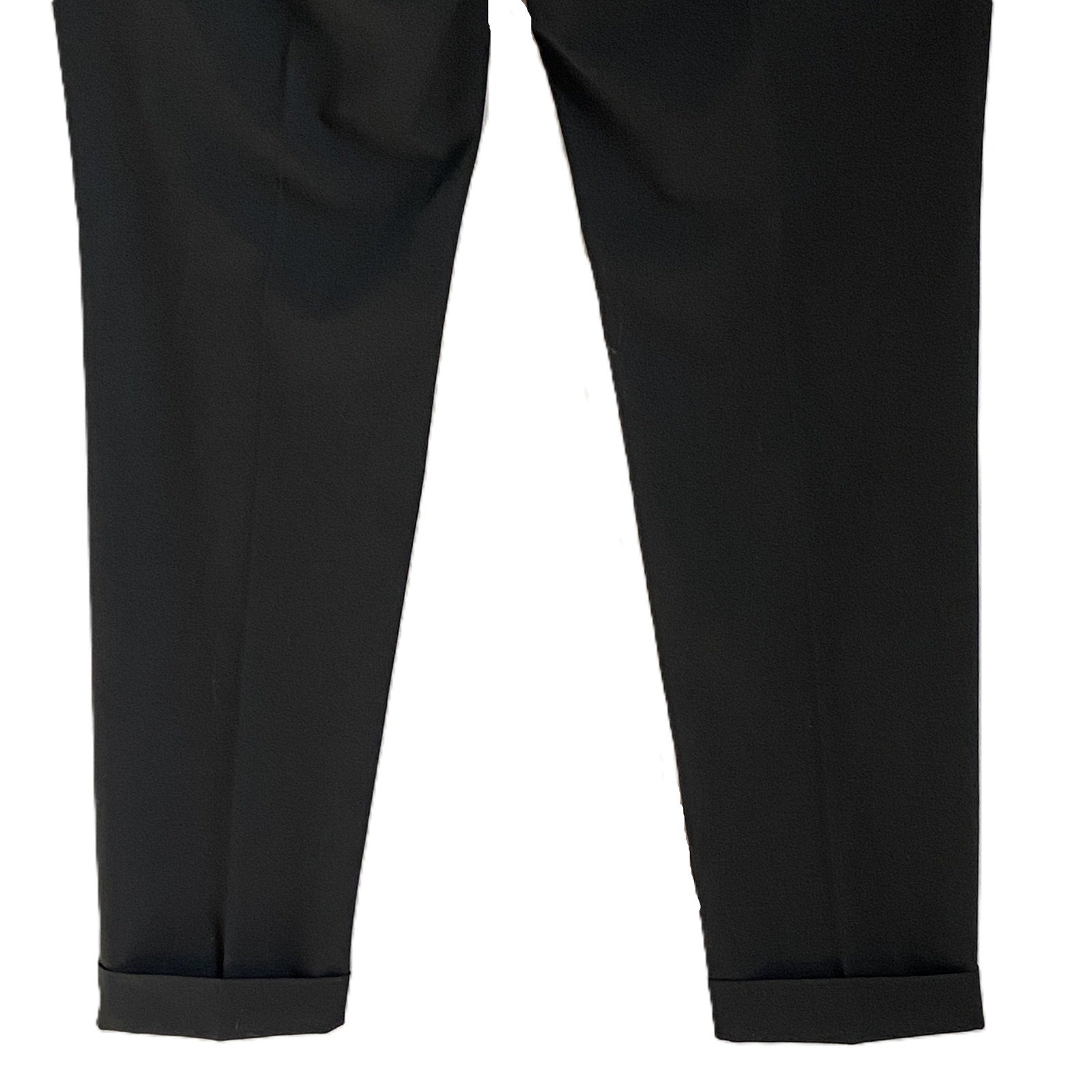 Polo Ralph Lauren Pants Men's 36x34 Dress Pants Flat Front Cuffed Black