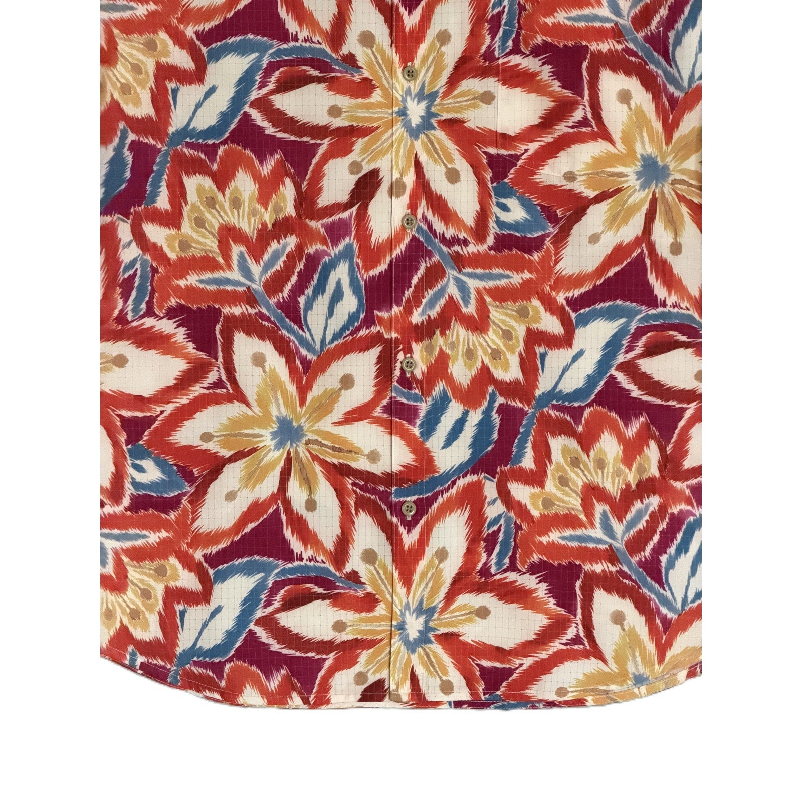 Tommy Bahama Shirt Men's XL Short Sleeve Bahama Coast Flora Fusion Gem Berry