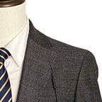 Calvin Klein Men's 36 Regular Sport Coat Slim-Fit Wool Charcoal Herringbone