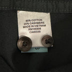 Peter Millar Cotton Cashmere Corduroy Sport Shirt Men's XL Deep Verdant