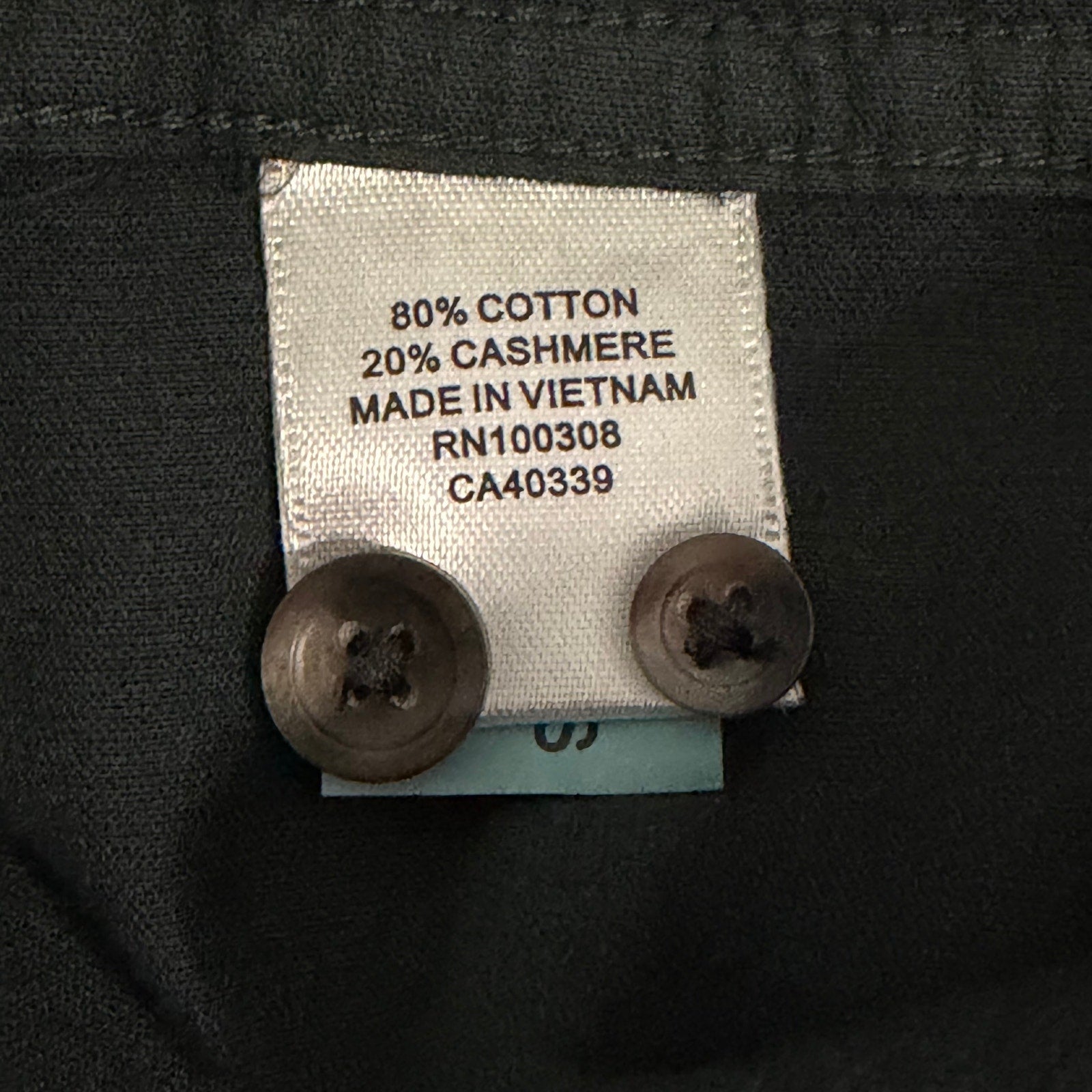 Peter Millar Cotton Cashmere Corduroy Sport Shirt Men's XL Deep Verdant