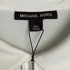 Michael Kors Polo Shirt Men's XXL Short Sleeve Wicking UV Solid White