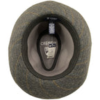 Daniel Cremieux 38 Blue Label Wool Blend Fedora Hat Large/XL Charcoal