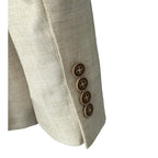 Nautica Sport Coat Men's 42 Short Modern Fit Active Stretch Lt Tan