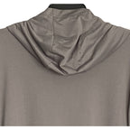 Michael Kors Polo Shirt Hoodie Men's Large Pima Cotton Stretch Taupe