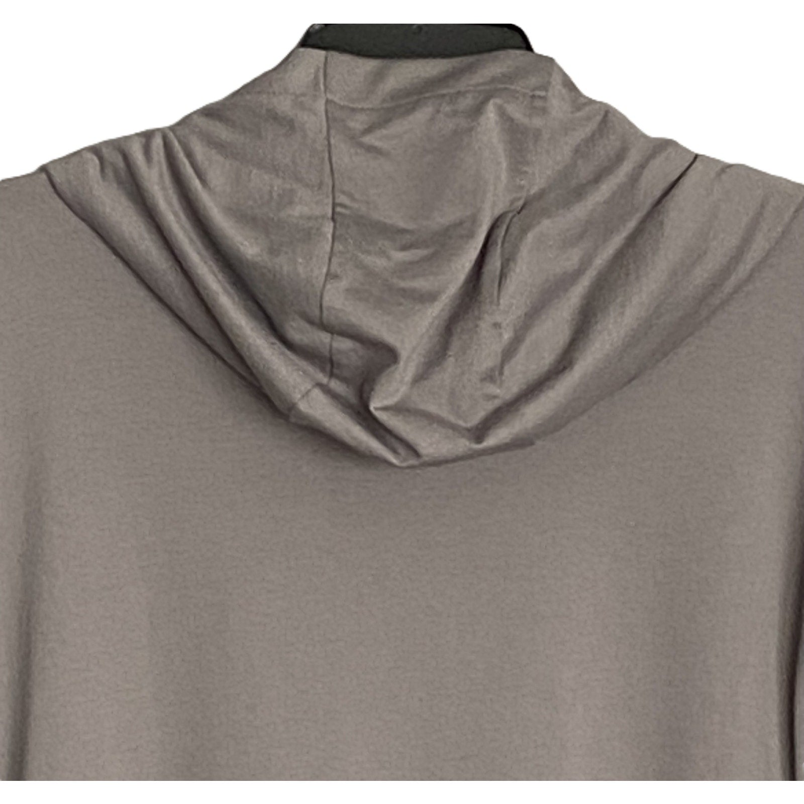 Michael Kors Polo Shirt Hoodie Men's Large Pima Cotton Stretch Taupe