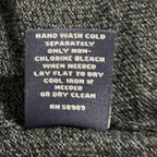 Hart Schaffner Marx Sweater Vest Men's 2XB Big & Tall Wool Charcoal Heather