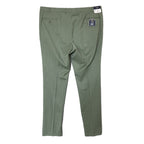 Daniel Cremieux Dress Pant Men's 44R Traveler Raw Hem Comfort Waist Green