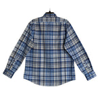 Polo Ralph Lauren Shirt Men's Large Classic Fit Long Sleeve Blue Plaid
