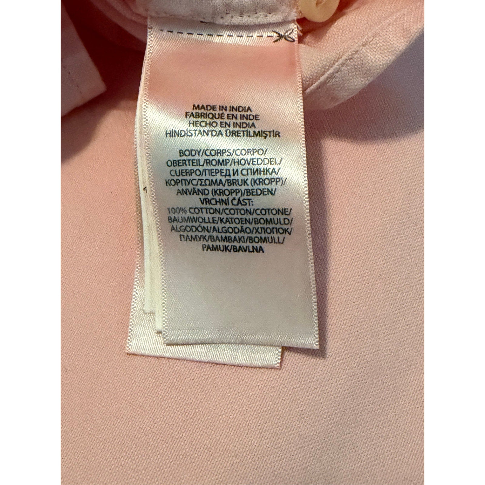 Polo Ralph Lauren Shirt Men's 3XB Big & Tall Short Sleeve Oxford Pink
