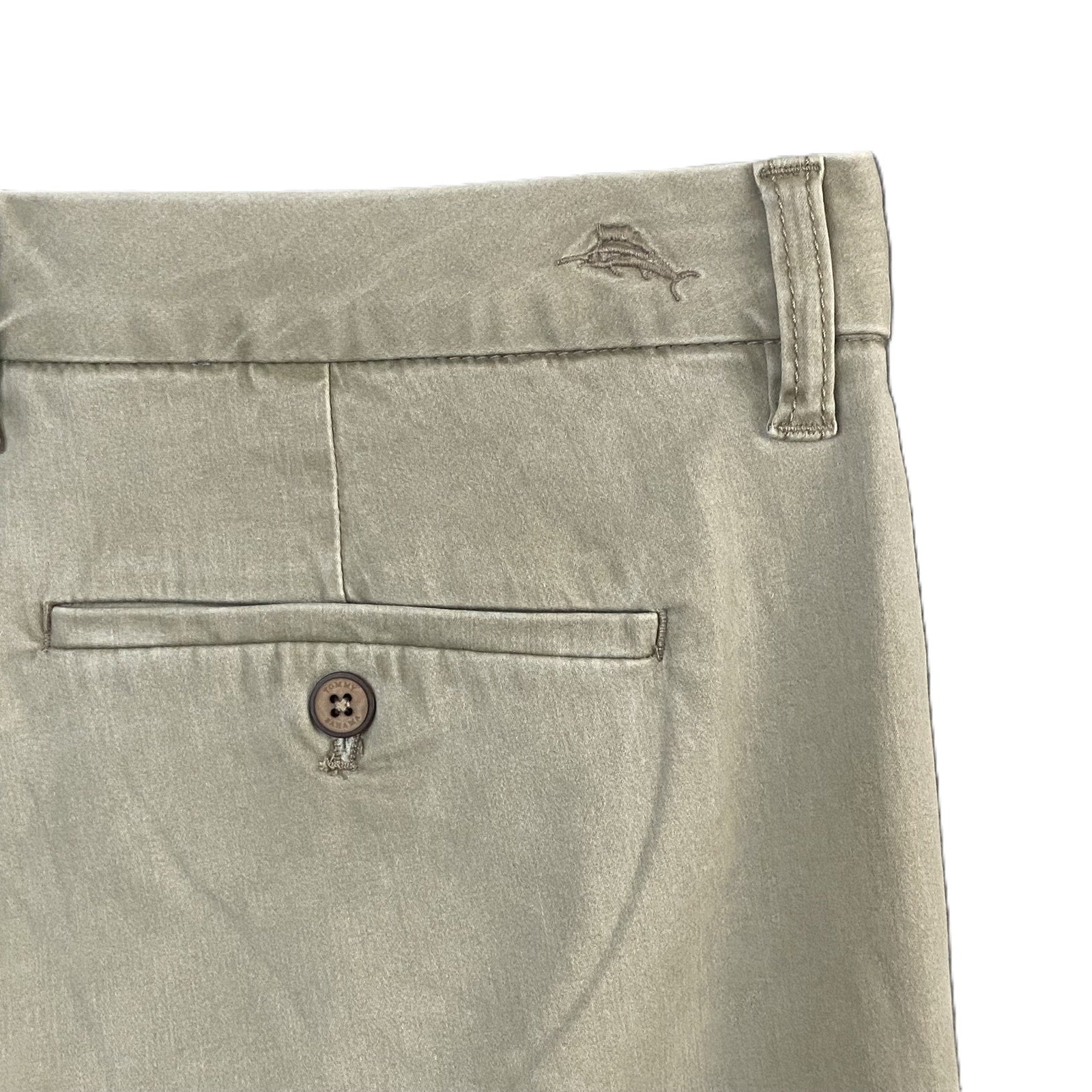 Tommy Bahama Pants Men's 36"x32" Boracay Flat Front Stretch Khaki